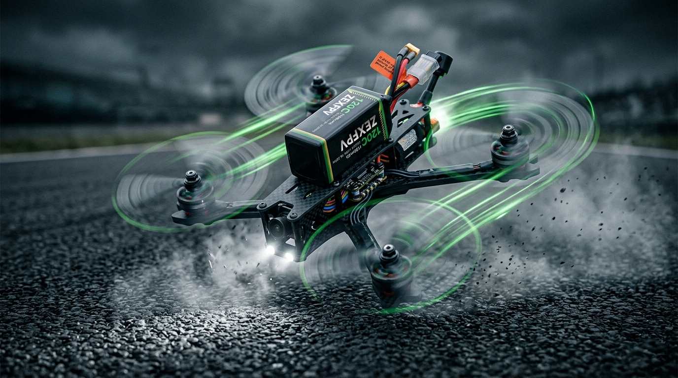 4S 1100mAh 120C Li-HV Battery for FPV – Best Balance for 2–3.5 Inch Quads