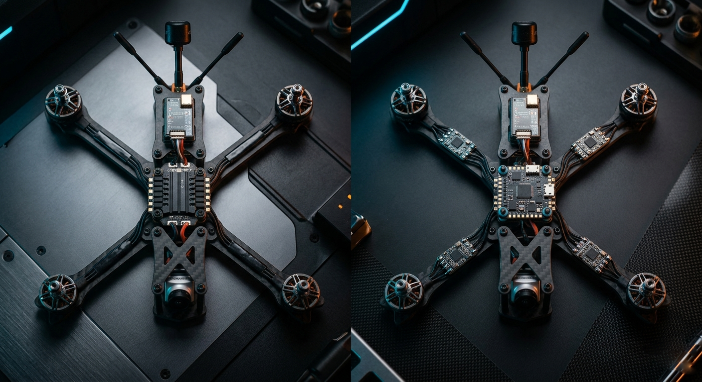 4-in-1 ESC vs Single ESC (2026): Best ESC for FPV Racing, Freestyle & Long Range