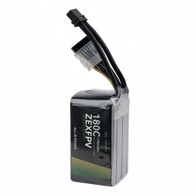 ZEXFPV 6S 22.2V 180C FPV Lipo Battery