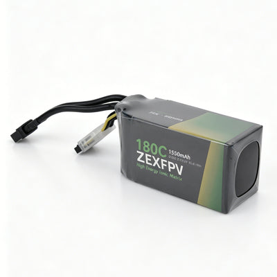 ZEXFPV 6S 22.2V 180C FPV Lipo Battery
