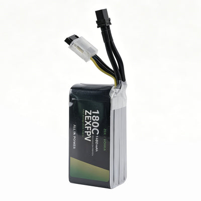 ZEXFPV 6S 22.2V 180C FPV Lipo Battery