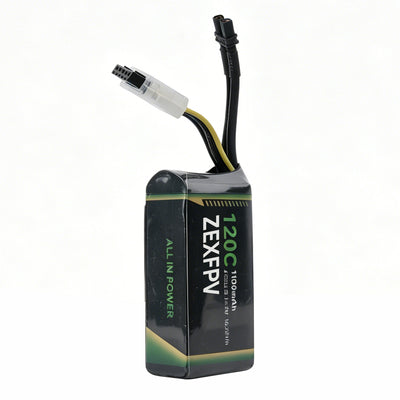ZEXFPV 1100mAh 4S 14.8V 120C FPV Li-Hv Battery