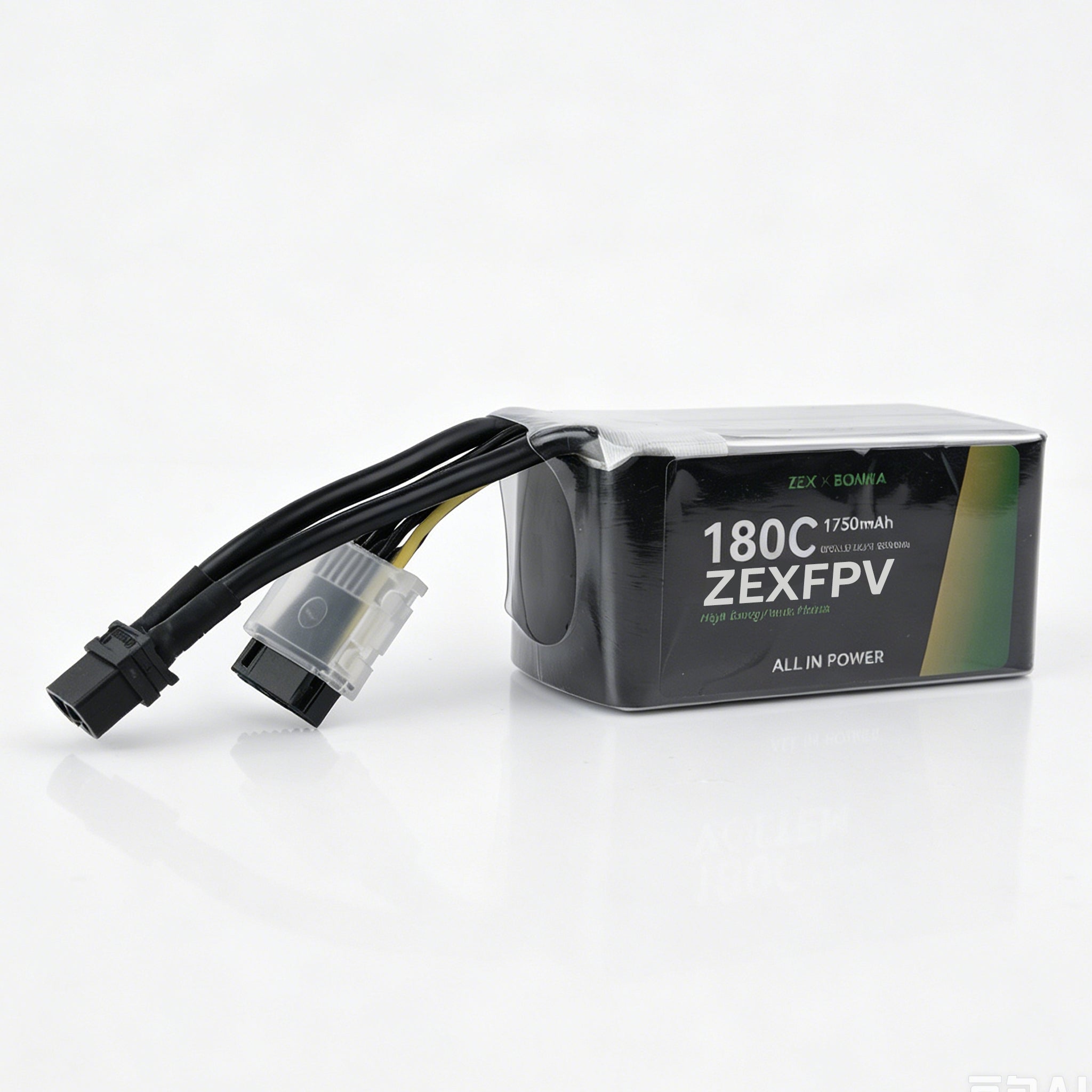 ZEXFPV 1750mAh 6S 22.2V 180C FPV Lipo Battery